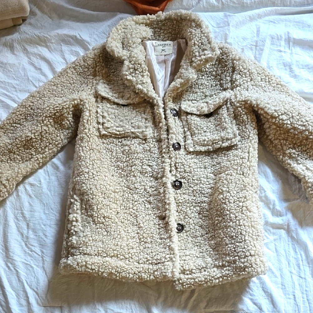 Hayden girls Cozy Sherpa Jacket